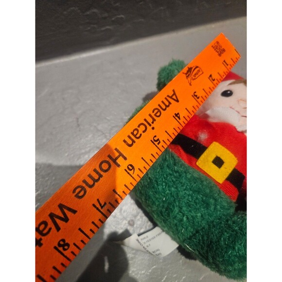 Christmas Elf 5" Christmas House Plush Plushie Stuffed Animal Stocking Stuffer - Picture 4 of 4